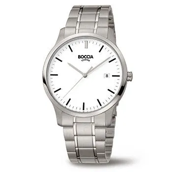 3595-02 Boccia Titanium Mens Watch