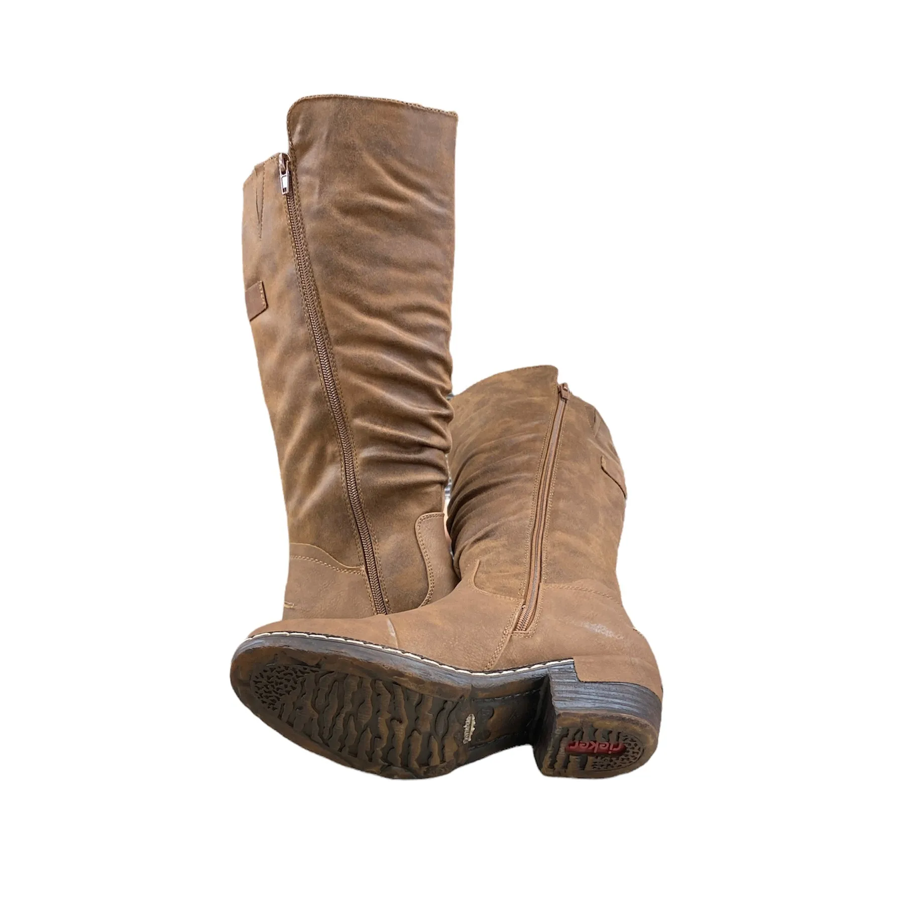 93654-22 Brown Tall Riding Boot RTex