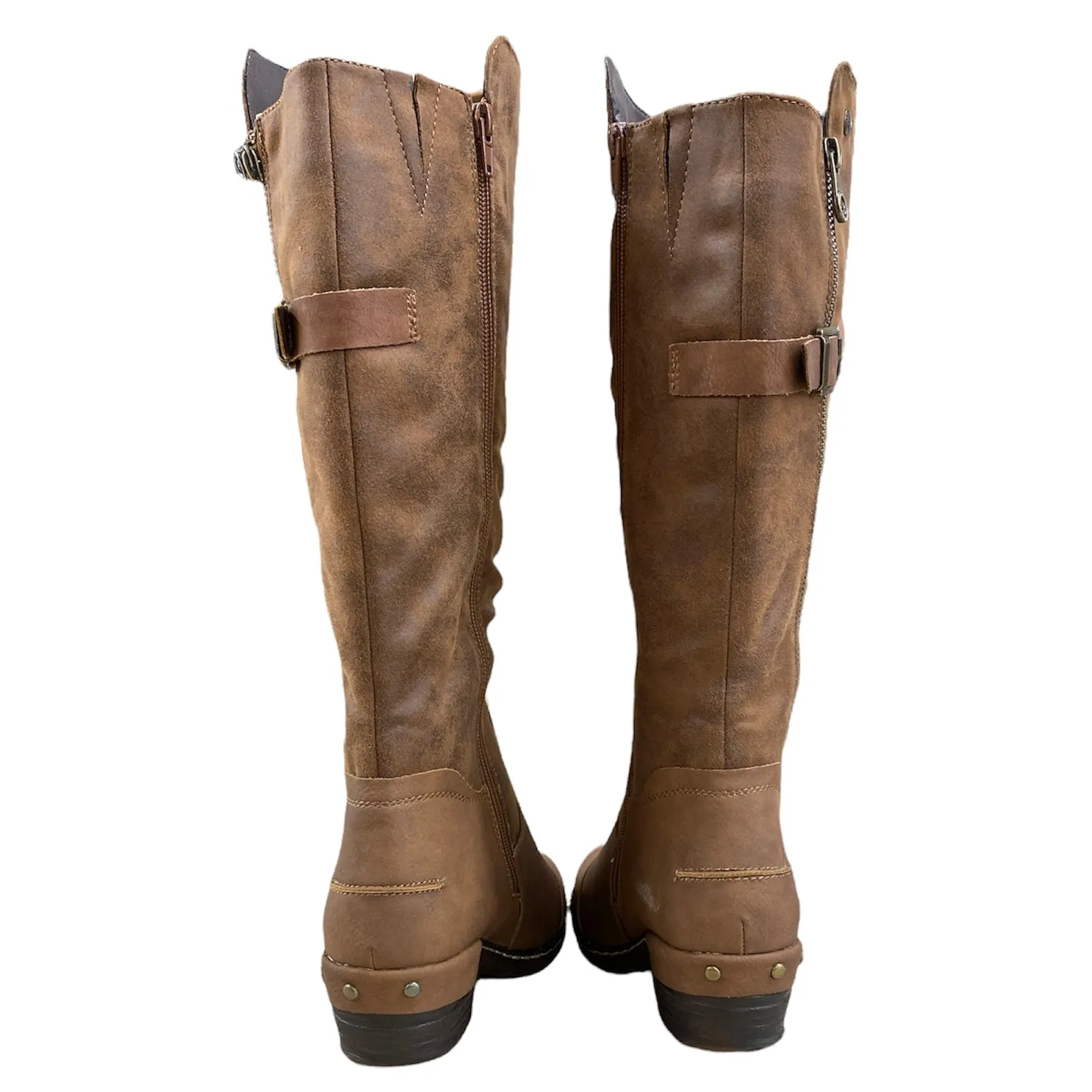 93654-22 Brown Tall Riding Boot RTex