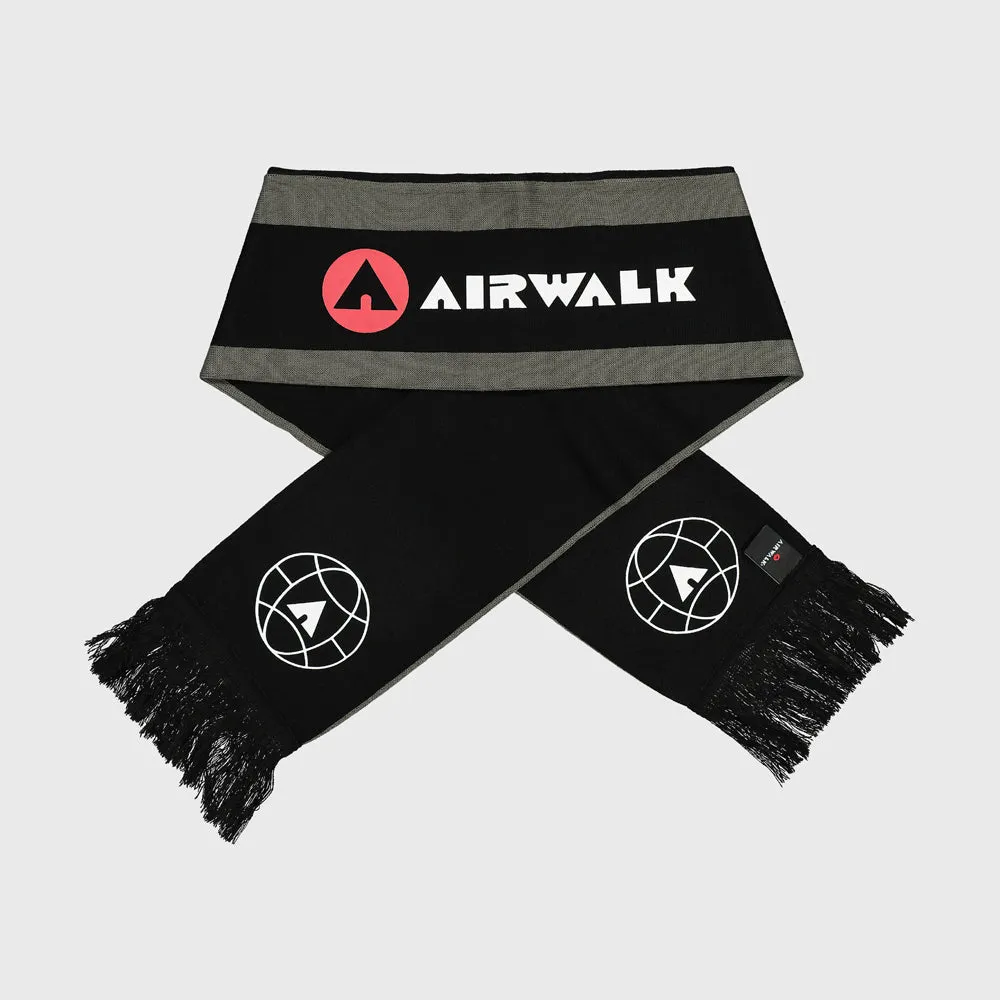 Airwalk Unisex Printed Scarf Black/Multi _ 181692 _ Black