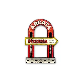 Arcata Pizza Enamel Pin