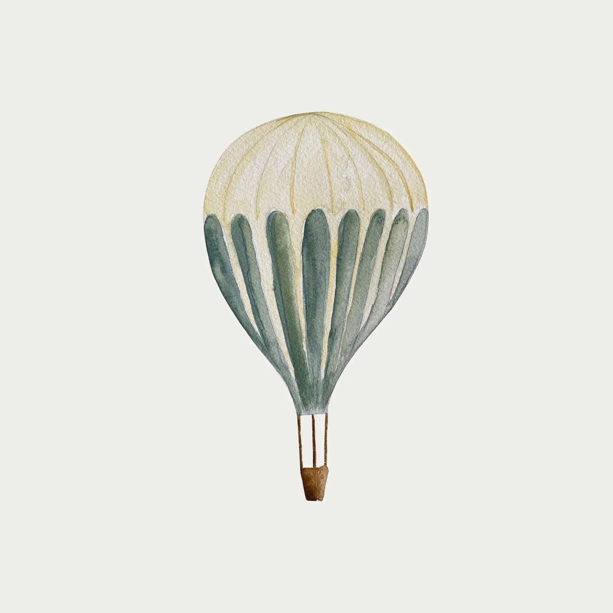 Atlas & August Hot Air Ballon 5 Reusable Wall Sticker