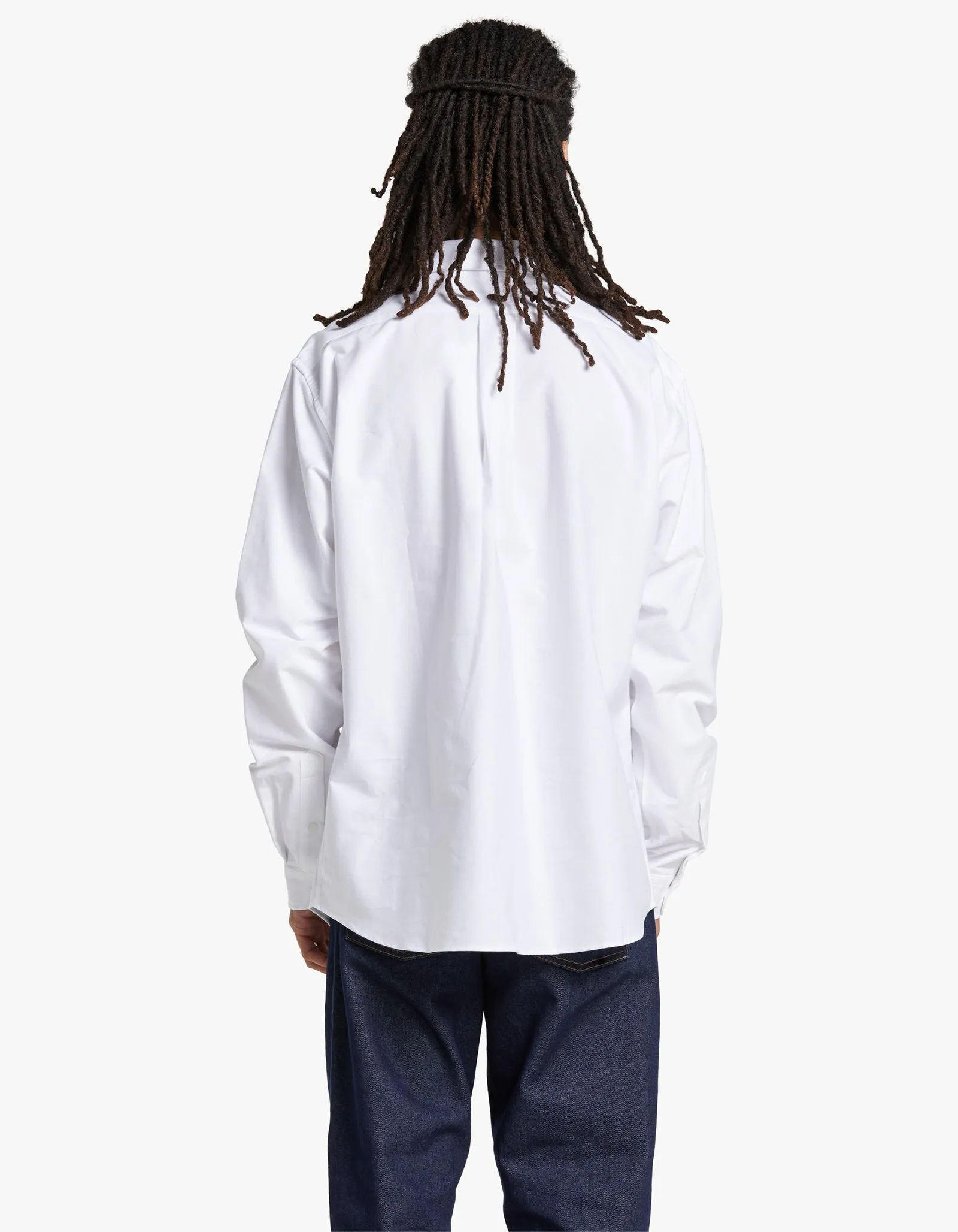 Boke Crest Oxford Shirt - White