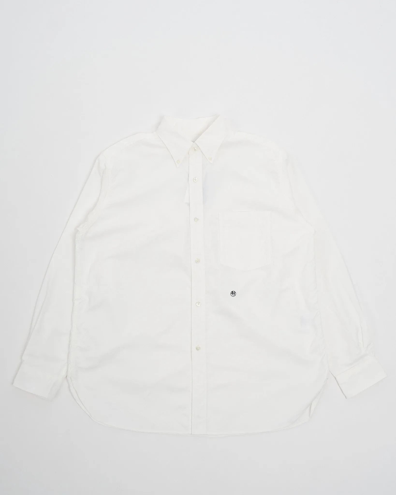 Button Down Wind Shirt White