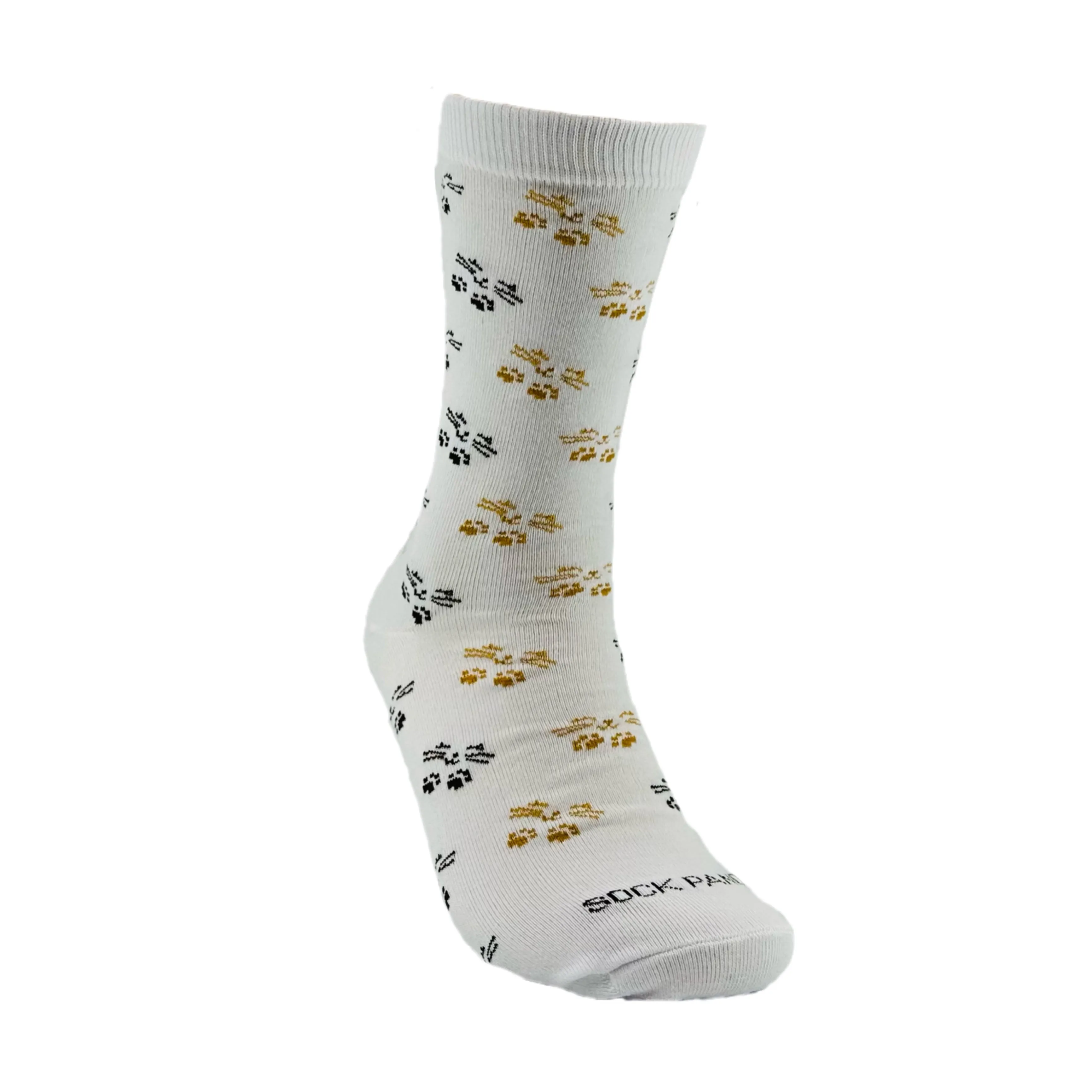 Cat Face and Paws the Sock Panda (Adult Medium - Women's Shoe Sizes 5-10)