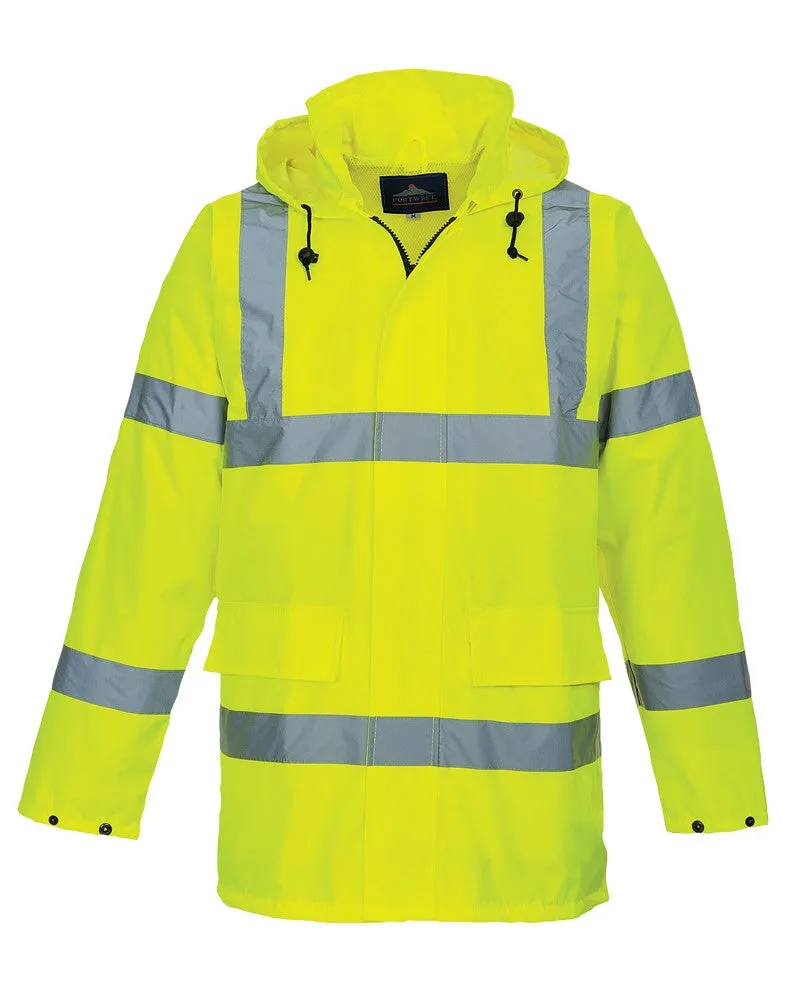 Class 3 Portwest Yellow Hi-Vis Lite Traffic Jacket