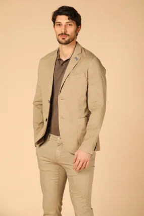 Da Vinci Summer men's blazer in cotton and tencel regular