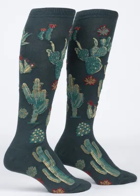 Desert Cactus Knee Socks