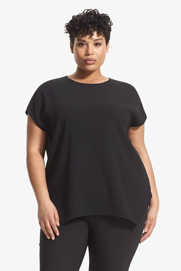 Didion Top - Crepe :: Black