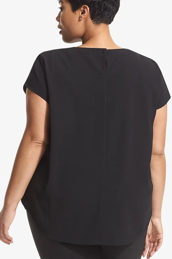 Didion Top - Crepe :: Black