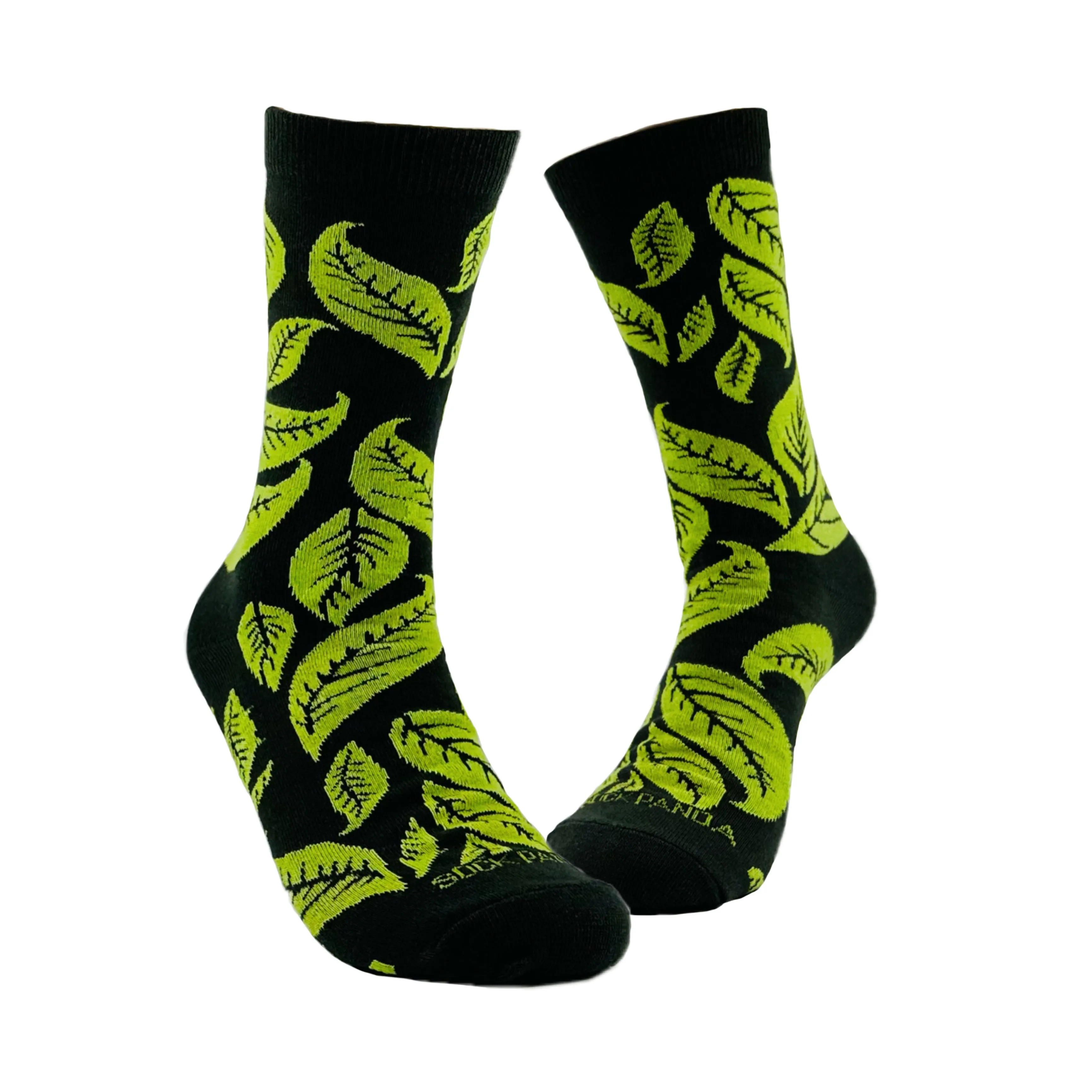 Fall Leaf Pattern Socks the Sock Panda (Adult Medium - Women's Shoe Sizes 5-10)