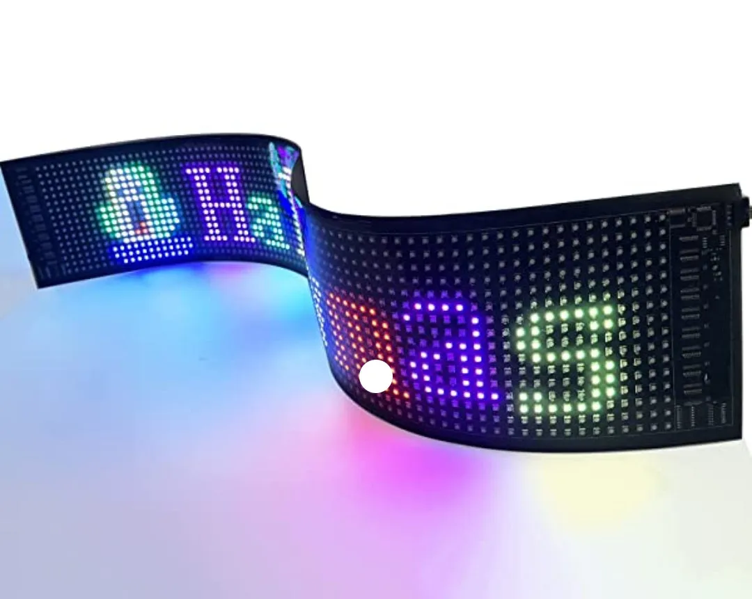 FLEXIBLE LED CAR SCREEN