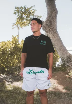 GREEN LOCALS MESH SHORTS COLLAB