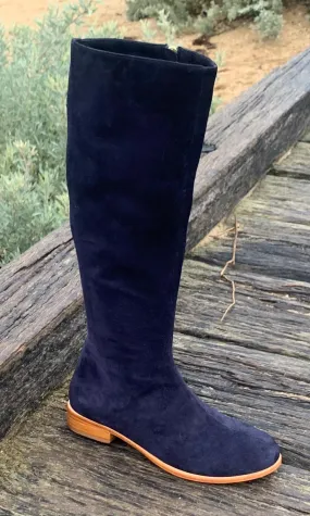 HOSS INNEX NAVY BLUE  Suede Boot