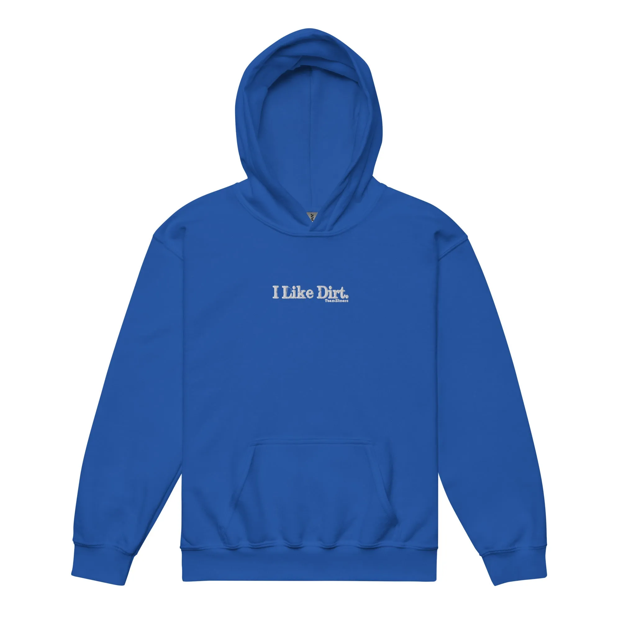 I Like Dirt Embroidered Unisex Youth Heavy Blend Hoodie