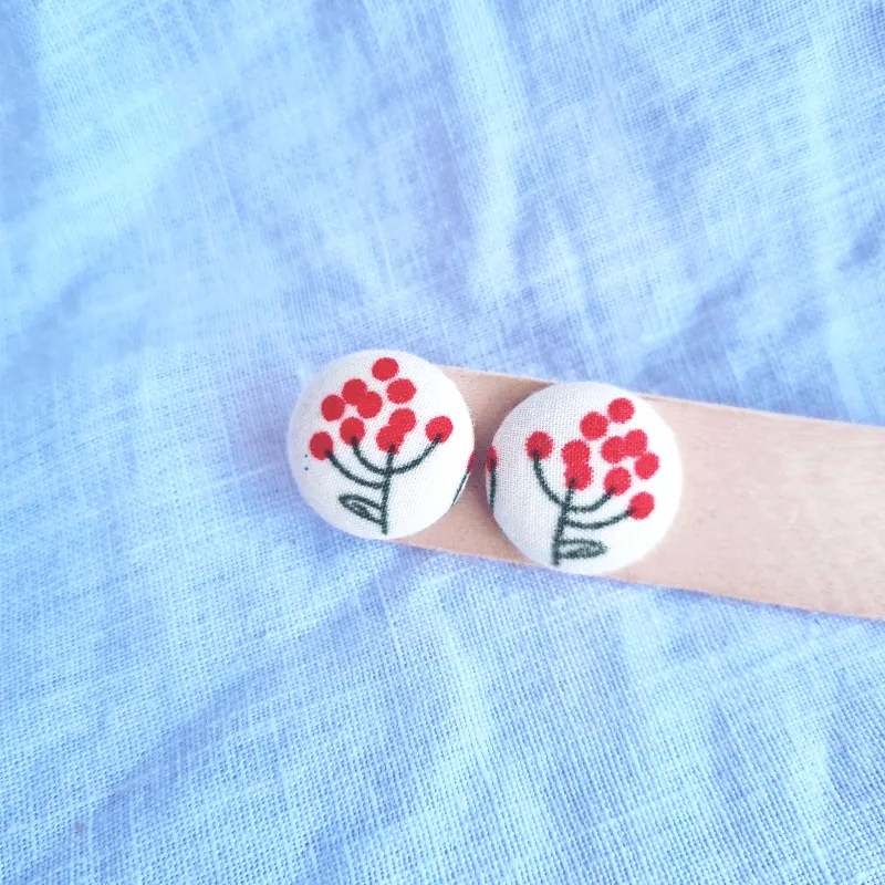 Larni & Co Rosa White Earrings