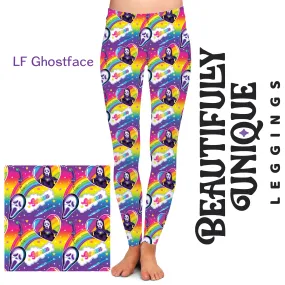 LF Ghostface (Semi-Exclusive) - High-quality Handcrafted Vibrant Leggings