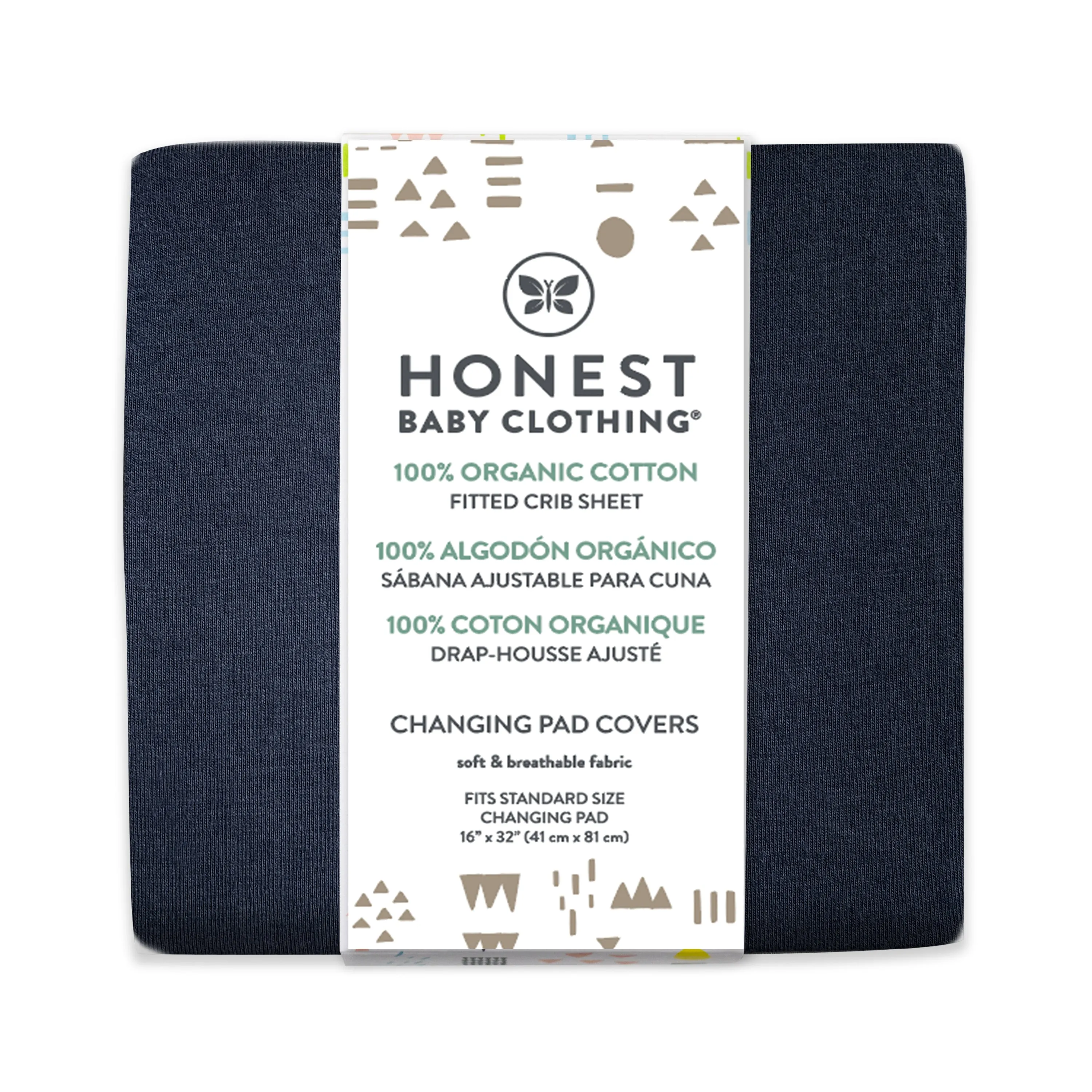 Organic Cotton Changing Pad Cover