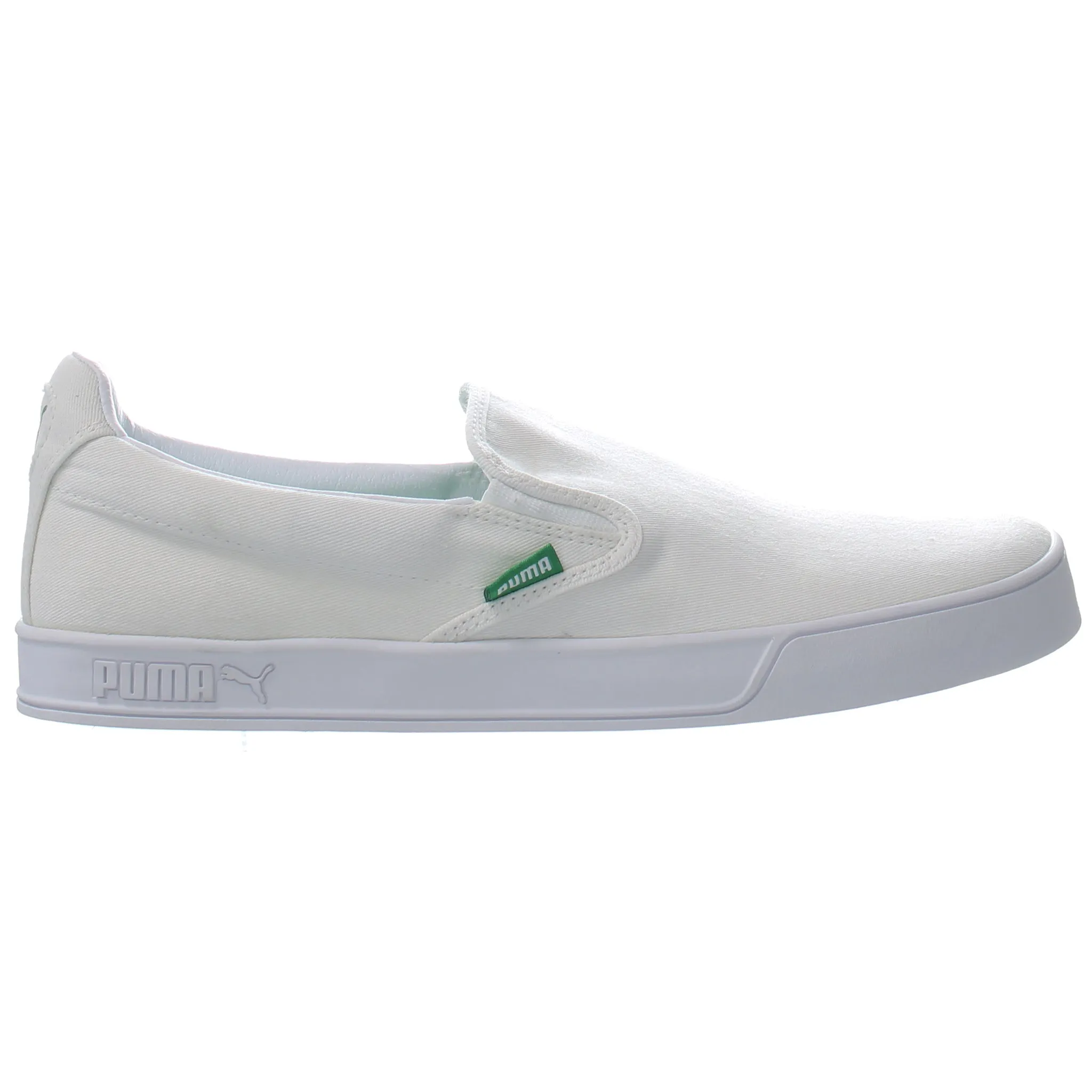 Puma Smash Vulc Mens White Shoes