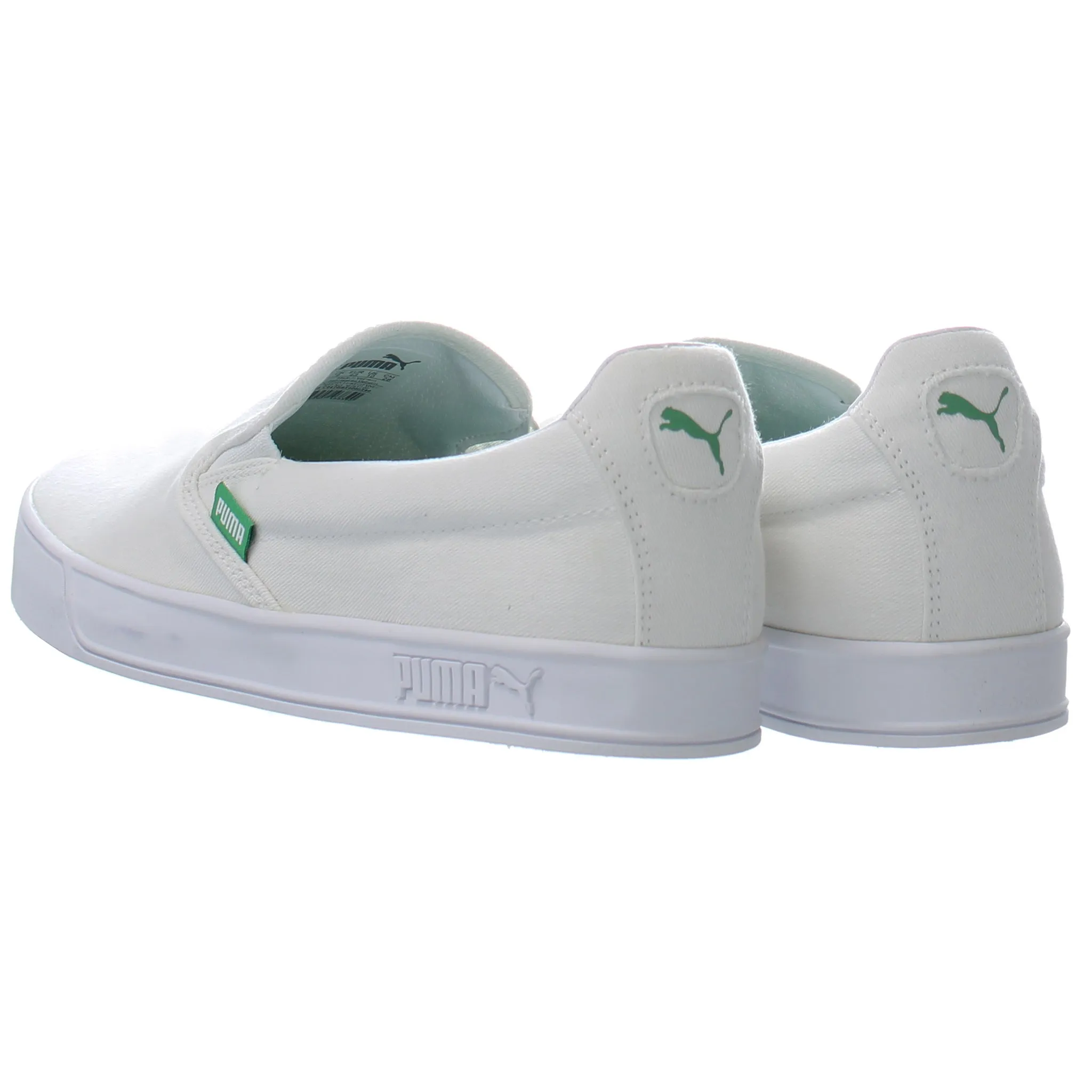 Puma Smash Vulc Mens White Shoes