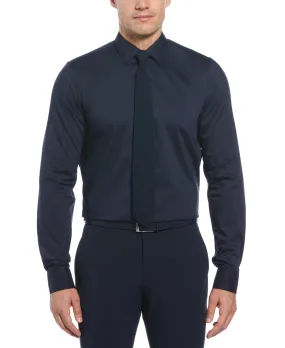 Tech   Stretch Cotton Blend Dress Shirt