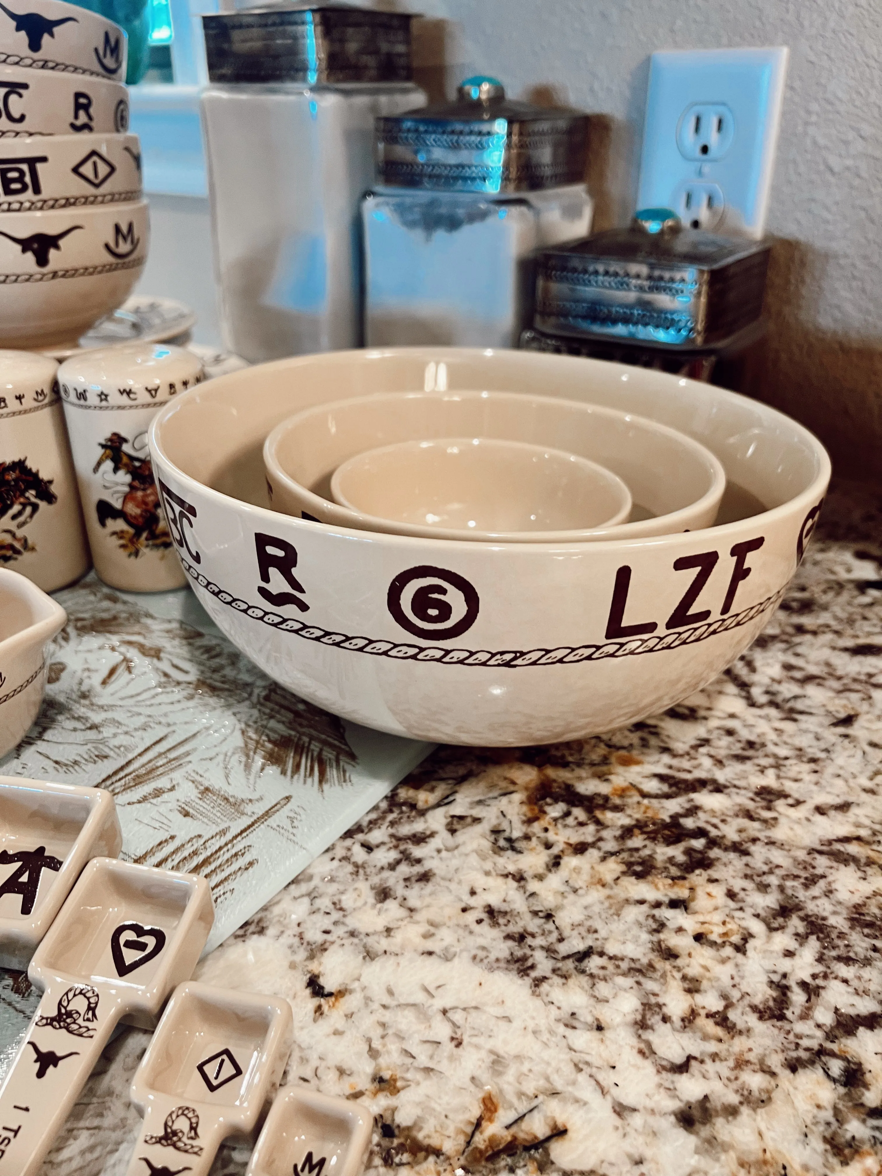 The 3 Piece Branded Bowl Set