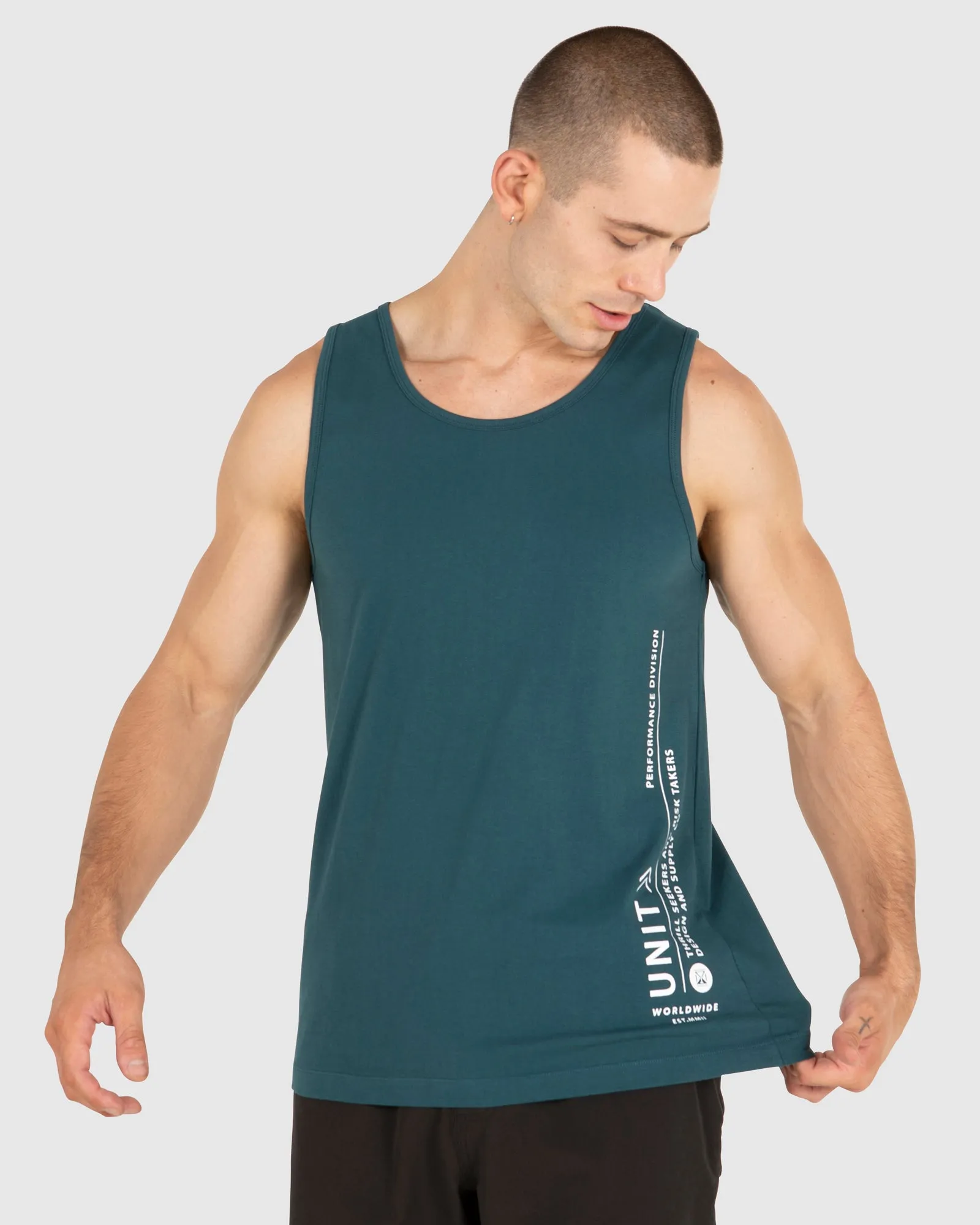 UNIT Cyber Mens Singlet