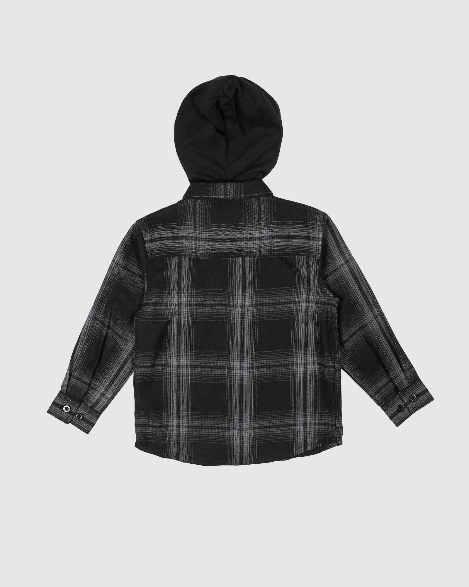 UNIT Kids Chester Hooded Flannel Shirt