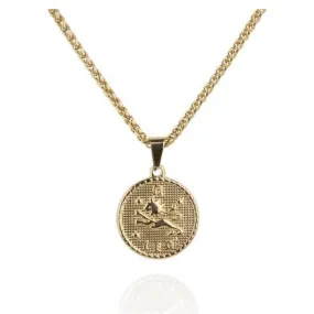 Zodiac Coin Necklace by Sahira